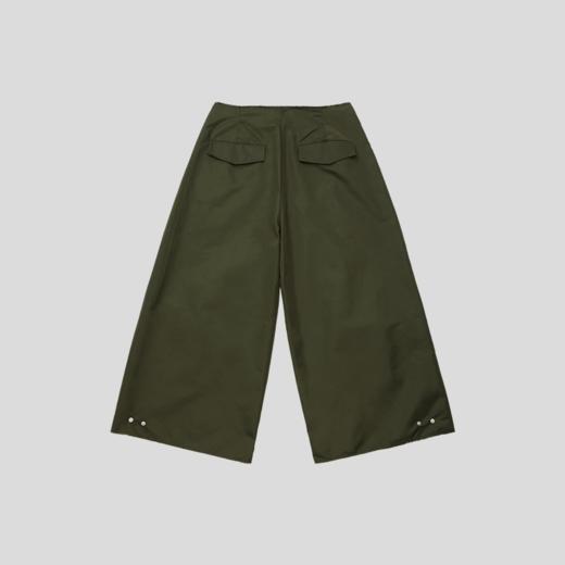 GOODBAI 916 无腰线抽绳口袋打褶休闲9分裤 商品图2