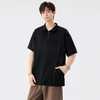 【DSL】大依优型大码立领拉链款短袖POLO衫T恤夏季加肥加大肥佬休闲宽松透气弹力男装上衣潮款 商品缩略图5