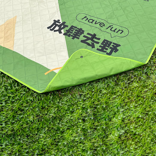 【自营】又见美物 融合单肩包款 多用地垫可折叠野餐垫 商品图3