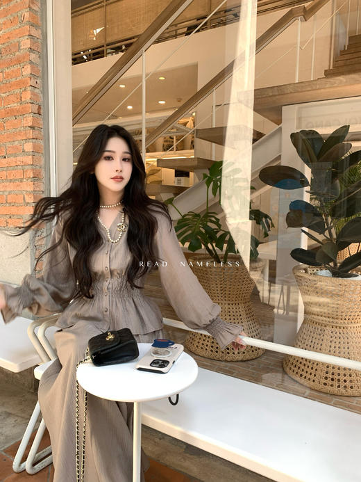 Read Nameless /独家清冷高弹天丝套装 2025/4/3 商品图0