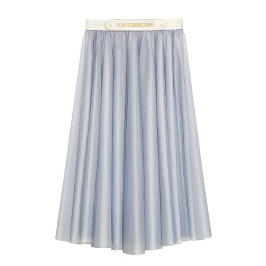 RSG郭培成衣品牌原创设计刺绣法式复古浪漫网纱半身裙百褶裙 商品图4