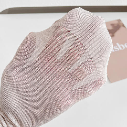 【1双装】女士超薄零感蛋白细抽条堆堆袜夏季薄袜时尚袜【6双6折 2512208】 商品图2