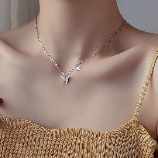 Winy925银密语项链轻奢简约银色 商品图1