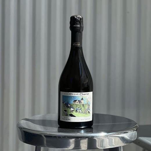 红遍全网的“漫画香槟”！香槟届“奥斯卡”N°1！沙鸥天然干型香槟 Chavost Blanc d'Assemblage Brut Nature【蕞新酒标版本】 商品图1