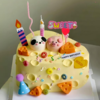 『甜蜜奶酪』小猪猪小狗狗爆款卡通蛋糕 商品缩略图0