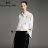 RSG郭培成衣品牌新中式芙蓉花刺绣国风设计感宽松款衬衫外套 商品缩略图2