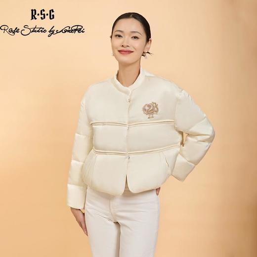 郭培成衣品牌精品系列暖意“绒绒”系列简约百搭款鹅绒服 商品图3