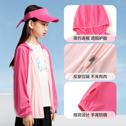 男女童针织外套防晒衣夏季新款安奈儿童装EM525029 商品图4