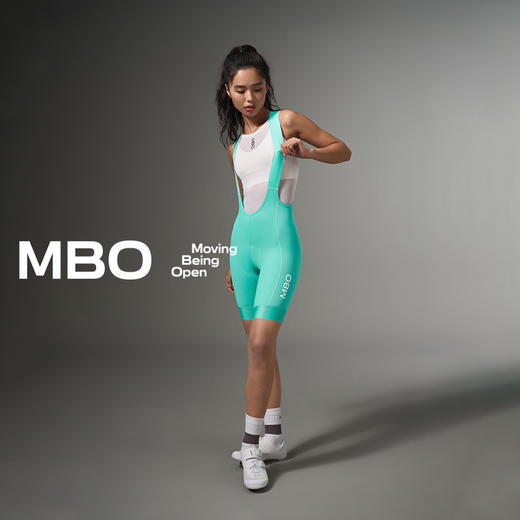 MBO女子肌理背带骑行短裤 25春夏新款EIT双箭头骑行裤T511 (经销商专拍链接，非经销商拍单不发货) 商品图8