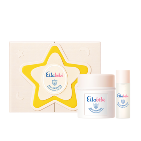 嗳乐蓓贝婴幼儿花蕾限定礼盒（婴幼儿花蕾柔润面霜50g+按摩油20ml）有效期至27年3月