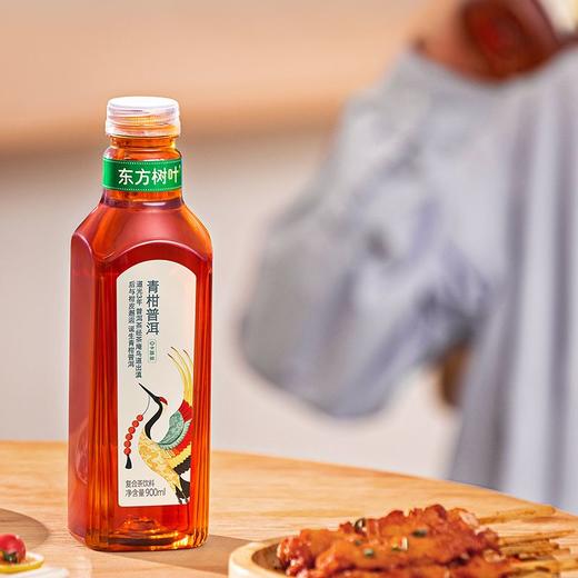 东方树叶青柑普洱复合茶饮料 900ml 商品图1
