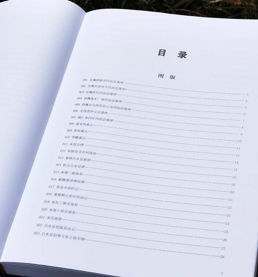 《白水碑刻》，精装，大8开，陕西省古籍整理办公室编，党斌主编，三秦出版社2022年一版一印，367页，定价580，售价288元。 商品图3