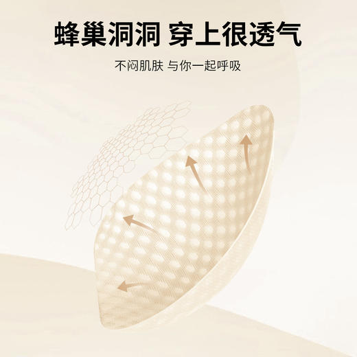 D3-【B-D杯】【后扣式防滑条】【全罩杯包容】【蜂巢洞洞】【大胸显小 防滑不掉无肩带】润微美背抹胸防走光内衣收副乳薄款文胸  淑玉娇人/花瞑月落 商品图2