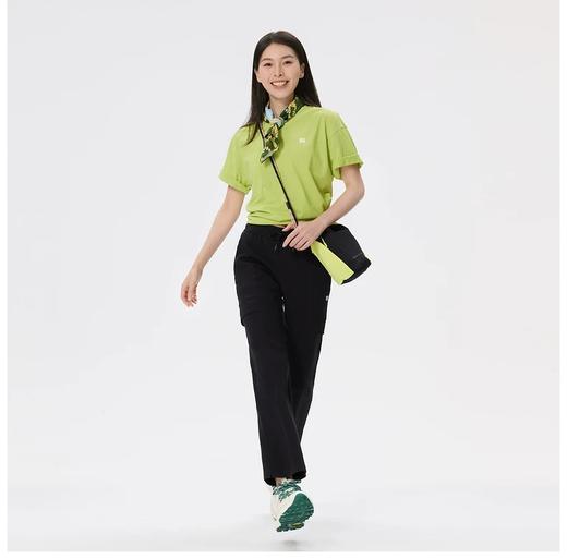 点此购买 可隆夏季男女款防晒插画师evergreenUPF50+速干短袖T恤 qk 314031 商品图10