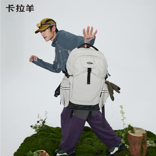 【考拉抱抱包】五维减负防下坠超轻防水通勤双肩包背包CX5529/L 商品图12