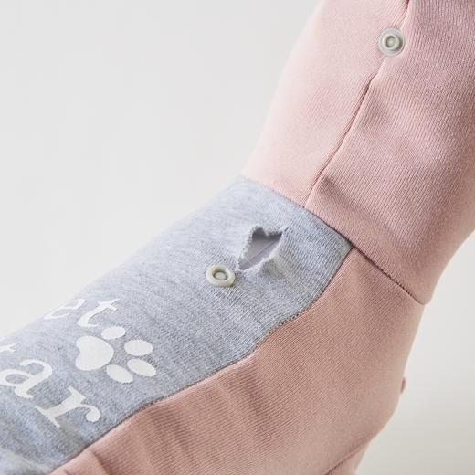 狗狗衣服 工装风/时尚格子裙/双层卫衣/时尚卫衣/四脚冲锋衣/晴雨两用冲锋衣/防水雨衣 商品图6