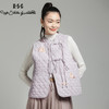 郭培成衣品牌新中式芙蓉刺绣绗缝薄款羽绒短款马甲 商品缩略图1