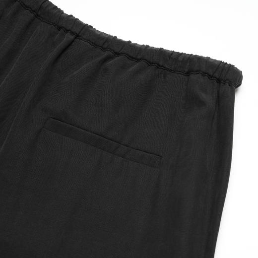 ROMI STUDIO“天丝垂感”天丝麻松紧抽绳垂坠感休闲裤K3369 商品图7