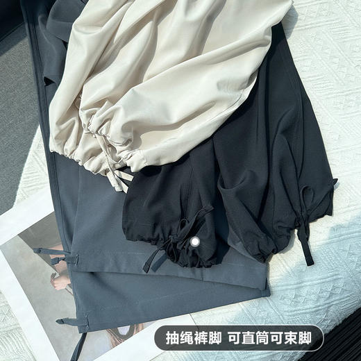 【时尚潮流爆款伞兵裤】Beemen春夏必备高腰抽绳速干防晒运动裤 遮肉显瘦 户外登山跑步休闲全能款 商品图2