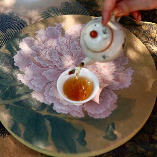 【可吸水茶台】巴蜀汉陶非遗茶砖壶承 （瞬间吸水，自然挥水，非遗工艺） 商品图4