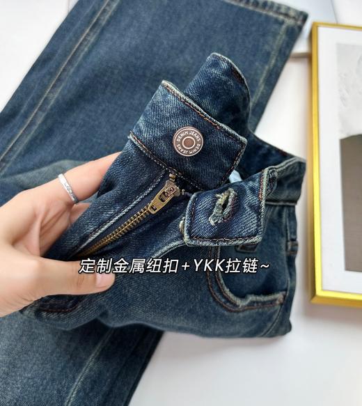 灵魂大长腿土耳其窄腿显瘦霸王牛仔裤天然岩洗 商品图12