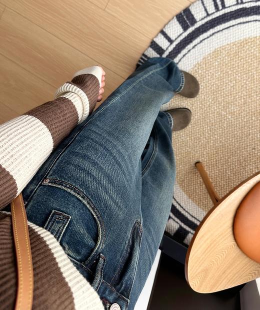 灵魂大长腿土耳其窄腿显瘦霸王牛仔裤天然岩洗 商品图7