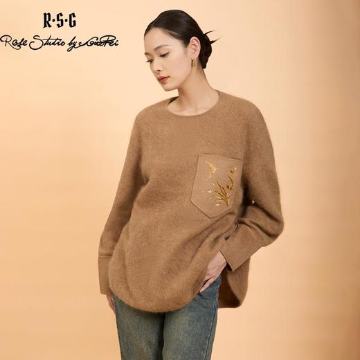 郭培成衣品牌精品系列金线喜鹊刺绣毛织 商品图1