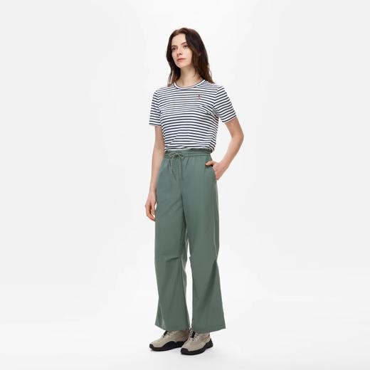 点此购买 艾高春秋季女士防泼水弹力户外运动长裤阔腿裤 zc 314082 商品图3