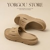 夏季运动恢复舒缓拖鞋榛子米1771 商品缩略图1