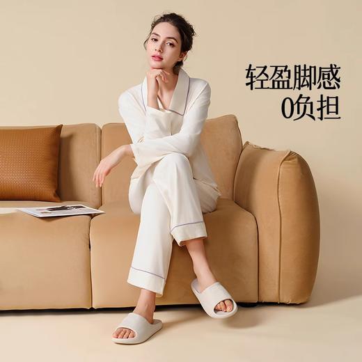 夏季家居防滑防臭拖鞋深栗棕1760 商品图5