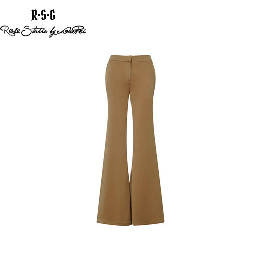 RSG2023郭培成衣品牌原创设计金丝缎垂坠阔腿裤 商品图4