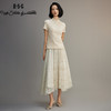 R.S.G精品系列新款夏装蕾丝裙新中式米白色改良国风半身裙 商品缩略图1