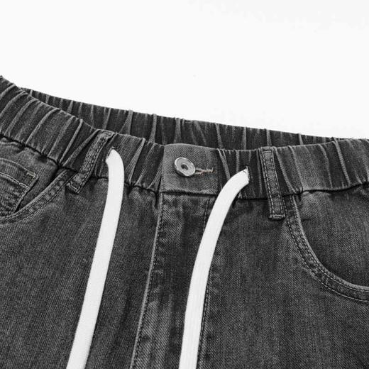 【新品上新】HX 夏季水洗萝卜牛仔九分裤S210420010101 商品图2