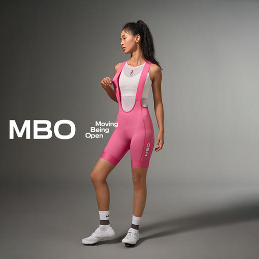 MBO女子肌理背带骑行短裤 25春夏新款EIT双箭头骑行裤T511 (经销商专拍链接，非经销商拍单不发货) 商品图2