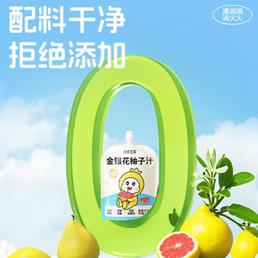 光合王国金银花柚子汁 12袋送1袋 到手13袋一年四季必备“灭火器” G033 商品图1