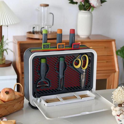 摩飞第三代刀筷砧板消毒机360消毒烘干好拆卸好打理一键启动省心方便烘干消毒⁫收纳与一体家人饮食健康TA来守基地直邮 商品图0