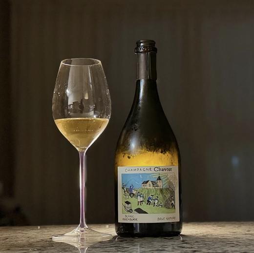 红遍全网的“漫画香槟”！香槟届“奥斯卡”N°1！沙鸥天然干型香槟 Chavost Blanc d'Assemblage Brut Nature【蕞新酒标版本】 商品图4