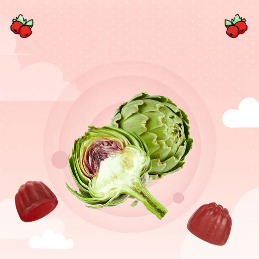 德国NA自然之选 朝鲜蓟益生菌软糖 60粒/瓶 商品图2