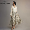 郭培成衣品牌【“药”爱自己】印花半身裙女高腰显瘦法式复古长裙 商品缩略图0
