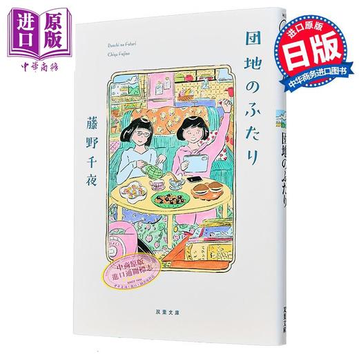 预售 【中商原版】住宅区的两人 藤野千夜 日本文学小说 小泉今日子小林聪美主演同名日剧 日文原版 団地のふたり 双葉文庫 商品图0