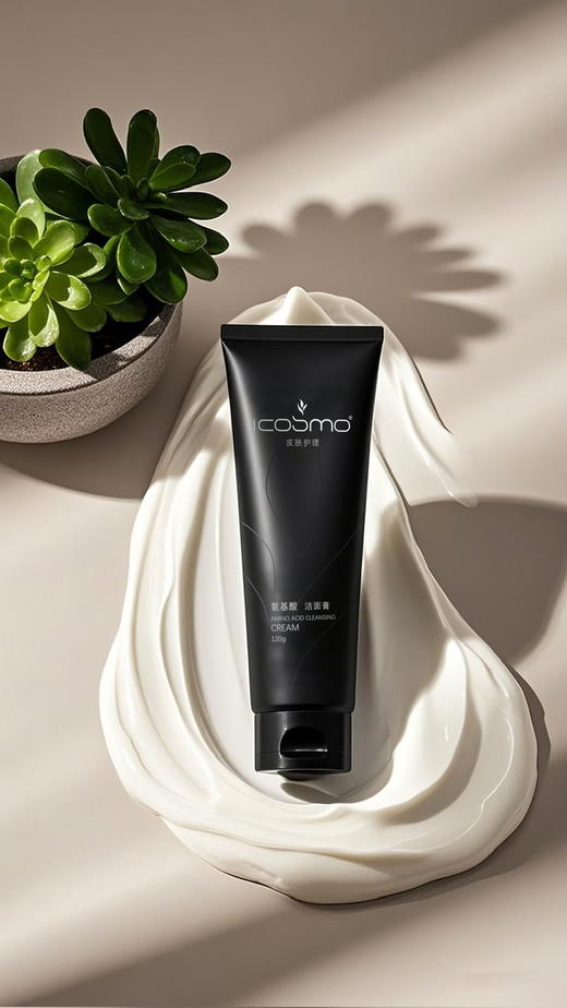 洗完不拔干！起泡超快.泡沫质地温和细腻.【icosmo洗面奶】 商品图2