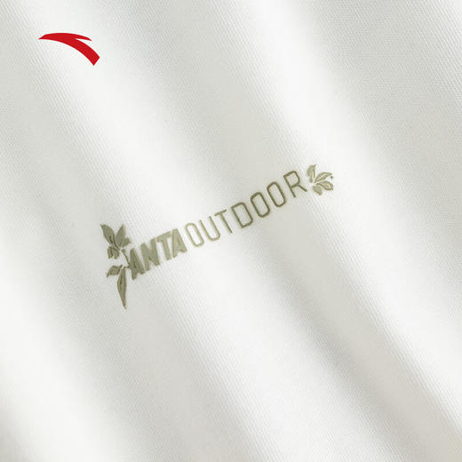 安踏冰丝T丨户外休闲针织短袖女士夏季新款趣味印花t恤上衣162526105 商品图4