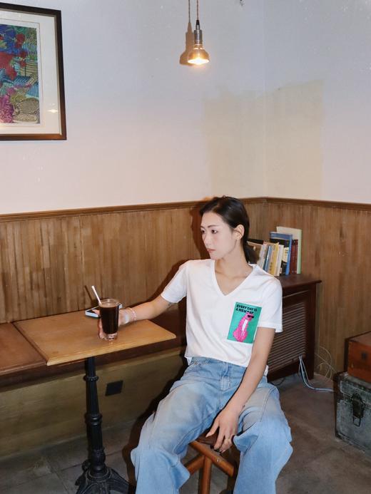 【可以跑步的牛仔裤】噢蜜ooomeooo一条搭所有猫须牛仔裤 商品图3