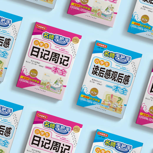 “名师手把手小学生”系列（共2册）：《名师手把手小学生日记周记一本全》《名师手把手小学生读后感观后感一本全》 商品图12