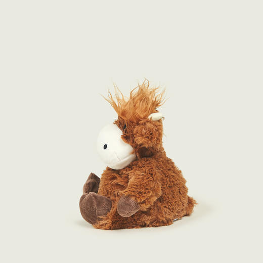 英国warmies 小小高地牛安抚玩偶公仔送礼毛绒可加热抱枕 商品图1