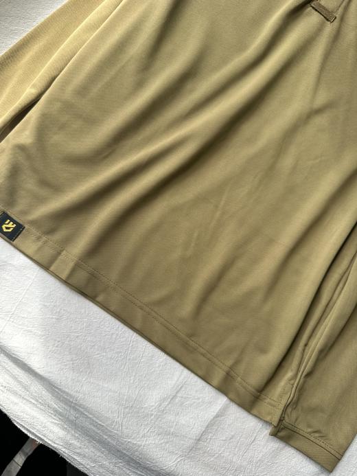 贝壳三 户外山系男士长袖T恤弹力速干翻领直筒POLO衫上衣C040216 商品图8