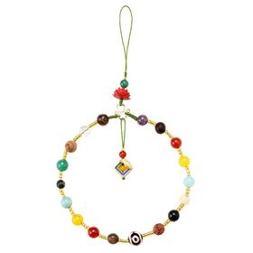 上新了故宫合作款前途巳锦十八籽多宝手机挂件多功能挂件