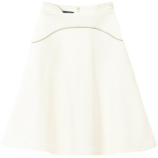 RSG郭培成衣品牌春夏季节拱门型设计百搭垂坠半身中长裙 商品图4