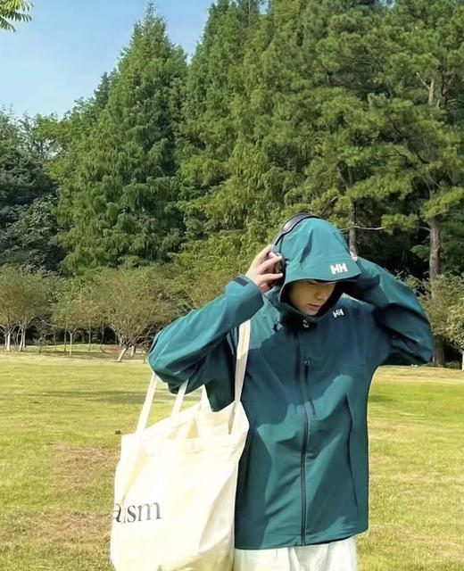 点此购买 海丽汉森春秋季男士压胶冲锋衣 yw 314026 商品图0