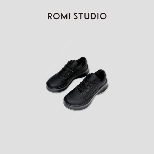 ROMI STUDIO“轻盈无感”舒适百搭厚底增高透气运动老爹鞋 23AWS002 商品图0